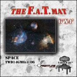 Wargaming Playmat F.A.T. Mat 6' x 4' Space